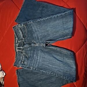 American Eagle High Rise flares 6S